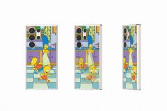 Samsung Galaxy S23 Ultra Frame Cover Lenticular Plate The Simpsons