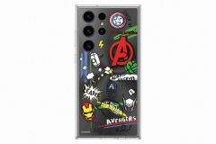 Samsung Galaxy S23 Ultra Frame Cover Back Plate Marvel Doodle