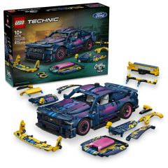 LEGO® Technic 42236 Custom Garage Ford Mustang GT Car (Home Decoration,Racing Model,Bricks,Gift)
