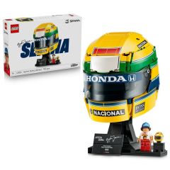 LEGO® Editions 43024 Ayrton Senna Helmet (Creative Toys,Home Decoration,Bricks,Gift)