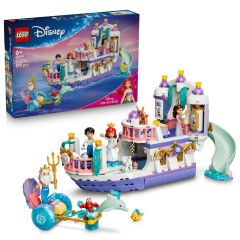 LEGO® Disney Princess 43299 Ariel's Royal Wedding Boat (Creative,Boat Toy,Bricks,Gift)