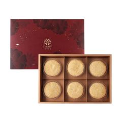 台灣櫻桃爺爺 - 玉祿餅禮盒 (6入) 約600g (4717677786606)[台灣直送]