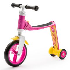 Scoot & Ride - HighwayBaby+ (1 yr+) (3 Wheels) Scooter + Balance bike - Pink + Yellow / Blue + Orange SR-Hbaby-1-MO