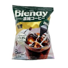 AGF BLENDY POTION COFFEE SUGAR-FREE 8P   144g (1Pack) (Parallel Import) 4901111576551