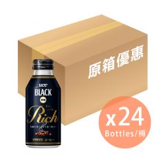 [Full Case] UCC - Sugar Free Black Coffee 375g x 24 (4901201144561_24) 4901201144561_24