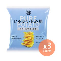 Koikeya - Hokkaido Mixed Salt Potato Chips 58g x 3 (4901335175141_3) 4901335175141_3