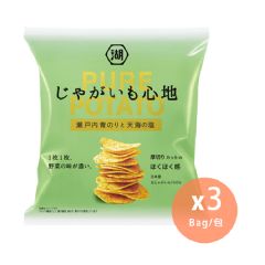 Koikeya - Seto Seaweed r Sea Salt Potato Chips 58g x 3 (4901335175363_3) 4901335175363_3