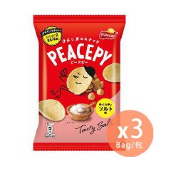 菲圖利 - PEACEPY 鹽味薯片 50g x 3包 [日本直送] (4902443501730_3) 4902443501730_3