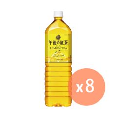 Kirin - [Full Case] Afternoon Tea Lemon Tea 1500ml x 8 bottles (4909411086312_8)【Best Before : 2022/12/31】 4909411086312_8