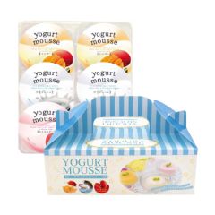 金澤兼六製菓 - 日本Jukuka雜錦水果乳酪幕斯 6個裝 (4932123115445)