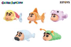 52TOYS - 蠟筆小新摸魚新生活系列可動玩偶盲盒 (1件隨機蠟筆小新摸魚新生活系列可動玩偶)