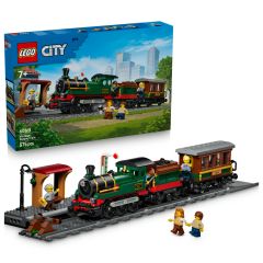 LEGO® City 60511 Vintage Steam Train (Creative Games,Train Toys,Bricks,Gift)