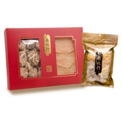 南北行 - 冬菇及螺片禮盒 (送雪耳椰片清潤湯) 60B012
