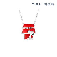 TSL|謝瑞麟 - Snoopy 18K白色黃金頸鍊 61723 61723-NANA-W-45