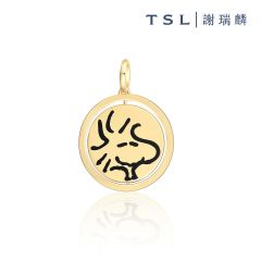TSL|謝瑞麟 - Snoopy 18K Yellow Gold Pendant 61725 61725-NANA-Y-XX