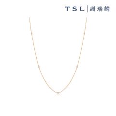 TSL|謝瑞麟 - KUHASHI 18K Rose Gold with Diamond Necklace 61785 61785-DDDD-R-45-001