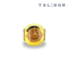 TSL|謝瑞麟 - Snoopy SI925 with White Ceramics Charms 61829 61829-OCMW-W