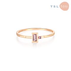 TSL|謝瑞麟 - GEN Collection 18K Rose Gold with Pink Tourmaline Ring 62105 62105-OTMP-R-13-002
