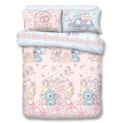 Uji Bedding - 1200 threads Luxury Linen Bedding Set - Stitch (Multi Sizes) 62S-ST2501-MO