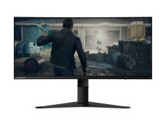 Lenovo - G34w-10 WLED Ultra-Wide Curved Gaming Monitor 66A1GACBUK