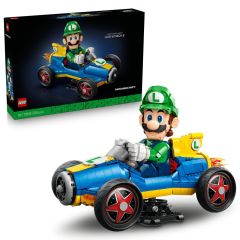 LEGO® Super Mario 72050 Mario Kart – Luigi & Mach 8 (Home Decoration,Toys,Bricks,Gift)
