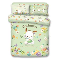 Uji Bedding - 1700 threads Luxury Linen Bedding Set - Pochacco (Multi Sizes) 72S-PC2501-MO