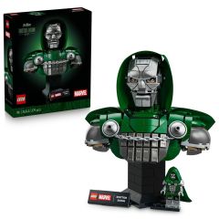 LEGO® Super Heroes Marvel 76345 Doctor Doom Bust (Creative Toys,Home Decoration,Bricks,Gift)