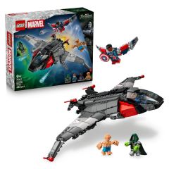 LEGO® Super Heroes Marvel 76347 Avengers: Doomsday Quinjet (Creative,Home Decoration,Bricks,Gift)