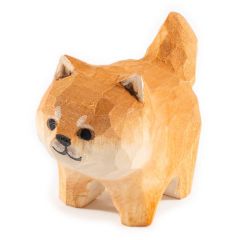 Islandoffer - 木雕可愛小柴犬