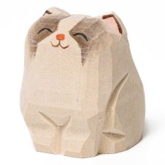 Islandoffer - 木雕布偶小貓咪