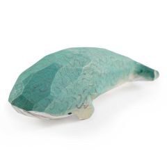 Islandoffer - 椴木雕小巧茉香鯨