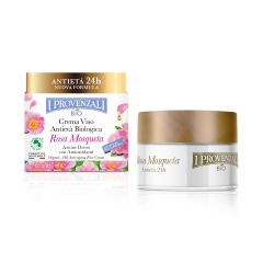 IPROVENZALI Organic 24h Anti-aging Face Cream Rosa Mosqueta 8025796006243