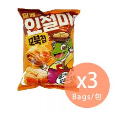 Orion - Korean Turtle Corn Chips Grilled Mochi Flavour 80g (8801117687502_3) 8801117687502_3