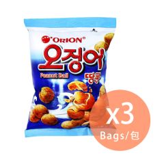 Orion - Squid Peanut Ball 98g x 3 (8801117984304_3) 8801117984304_3