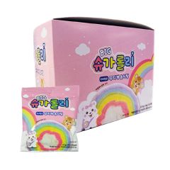 HUBASIA - Big Sugar Rolly Rainbow Cotton Candy (12g x 10)(Pink)(8805194008274) 8805194008274