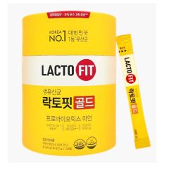 LACTO-FIT 鍾根堂 - 乳酸菌益生菌 最新升級 5X 配方-黃金版(增量裝120條 x 2g) CR-8805915679912