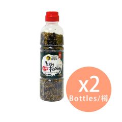 Korea - Handmade Sesame Seaweed Rice Seasoning (Original) 220g (Green) x 2 bottles (8809144516116_2) 8809144516116_2