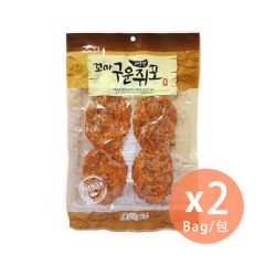 GB - Roasted dried Mini filefish (Spicy) 50g x 2 (8809247980173_2) 8809247980173_2