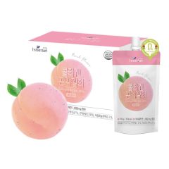 InnerSet - Slimming Collagen Beauty Konjac jelly (Peach) 10pcs CR-8809432533788