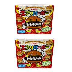 百邦 - 迷你漢堡朱古力餅 66克 (2件) (平行進口貨品)