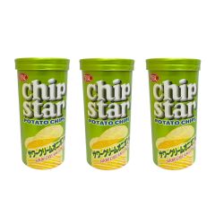 YBC - Chip Star 酸忌廉洋蔥味 50克  (3件) (平行進口貨品)