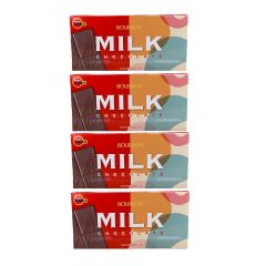 百邦 - 香滑牛奶朱古力 50克 (4件) (平行進口貨品)