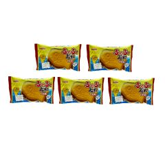 名糖 - 朱古力夾心魚形威化餅 16.5克 (5 件) (平行進口貨品)