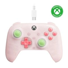 8BitDo - Ultimate Mini Wired Gaming Controller for XBOX (Translucent Pink/Translucent White/Translucent Green) 8bit82CC_MO