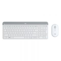 Logitech - MK470 超薄無線鍵盤滑鼠組合 (英文版) (白色) 920-009183
