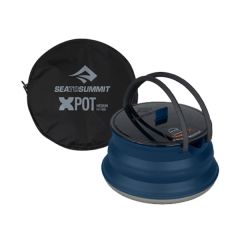 Sea To Summit -X-Pot Kettle 2.2 Litre With Storage Sack-AXKETSS2.2-Navy 9327868143030
