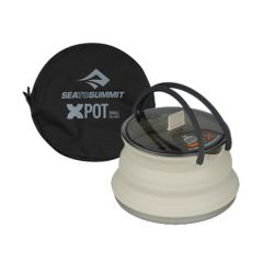 Sea To Summit -X-Pot Kettle 1.3 Litre With Storage Sack-AXKETSS1.3-Sand 9327868143047