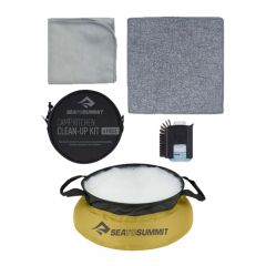Sea To Summit -Camp Kitchen Clean-Up Kit (6 Pieces)-ACK011071-122103-Black 9327868144952