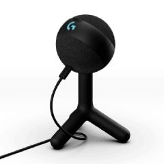 Logitech – YETI ORB USB Microphone (Black/Off White) YETIORBUSB-MO