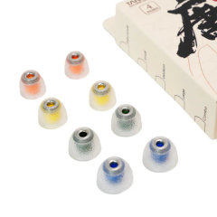 TangZu - Tang Sancai Noble Eartips Venturi-inspired stainless steel nozzle (4pair) (4 size)